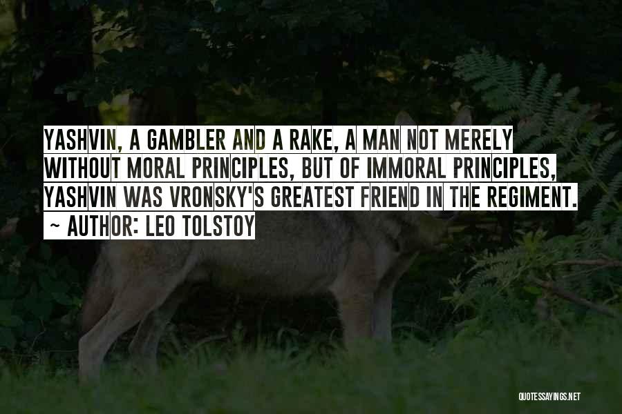 Gambler Quotes By Leo Tolstoy