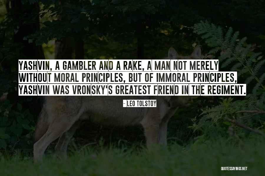 Gambler Quotes By Leo Tolstoy