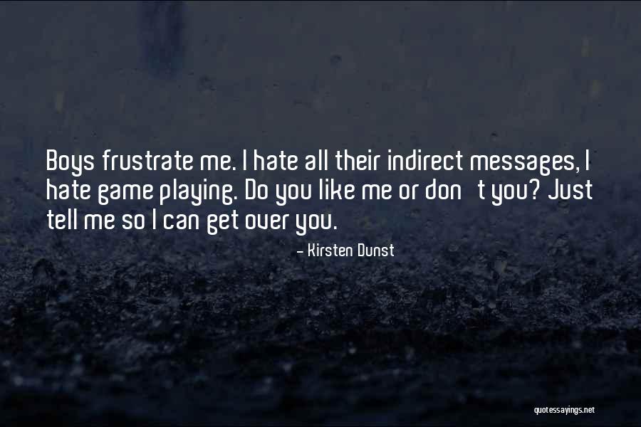 Game Boys Quotes By Kirsten Dunst Game Boys Quotes By Kirsten Dunst