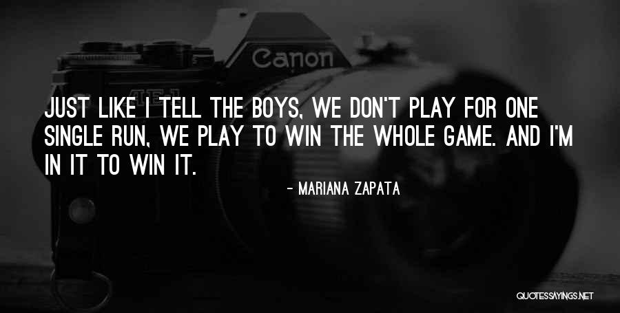 Game Boys Quotes By Mariana Zapata Game Boys Quotes By Mariana Zapata