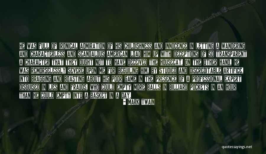 Game Character Quotes By Mark Twain Game Character Quotes By Mark Twain