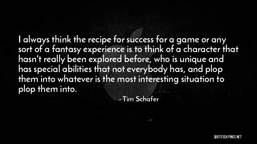 Game Character Quotes By Tim Schafer Game Character Quotes By Tim Schafer