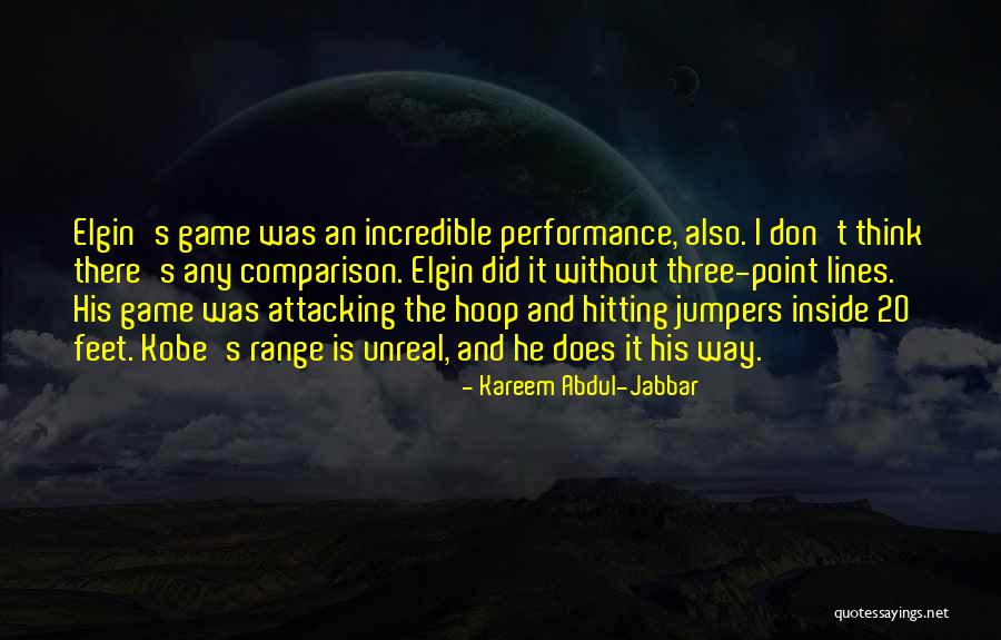 Game Lines Quotes By Kareem Abdul-Jabbar Game Lines Quotes By Kareem Abdul-Jabbar