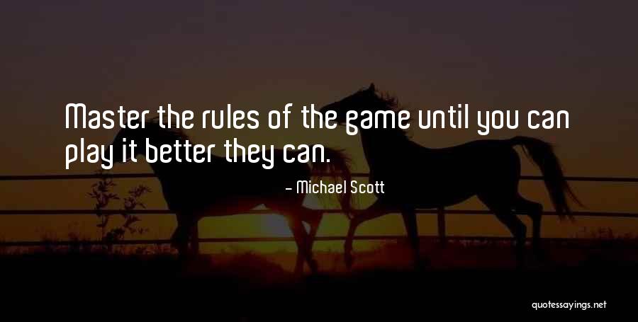 Game Master Quotes By Michael Scott Game Master Quotes By Michael Scott
