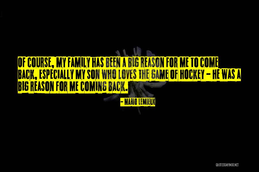 Game Of Hockey Quotes By Mario Lemieux Game Of Hockey Quotes By Mario Lemieux