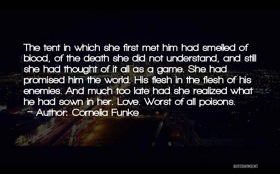 Game Of Love Quotes By Cornelia Funke