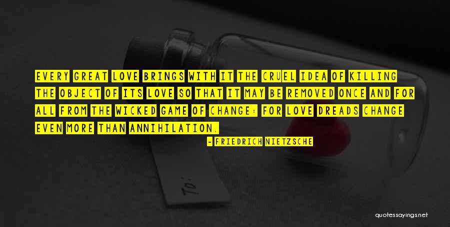 Game Of Love Quotes By Friedrich Nietzsche