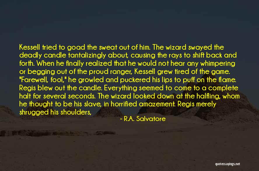 Game Of Shadows Quotes By R.A. Salvatore Game Of Shadows Quotes By R.A. Salvatore