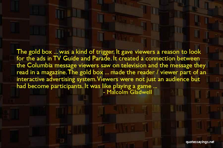 Game On Tv Quotes By Malcolm Gladwell Game On Tv Quotes By Malcolm Gladwell
