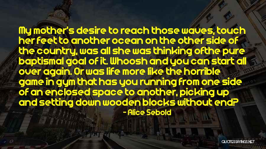 Game Over Life Quotes By Alice Sebold Game Over Life Quotes By Alice Sebold