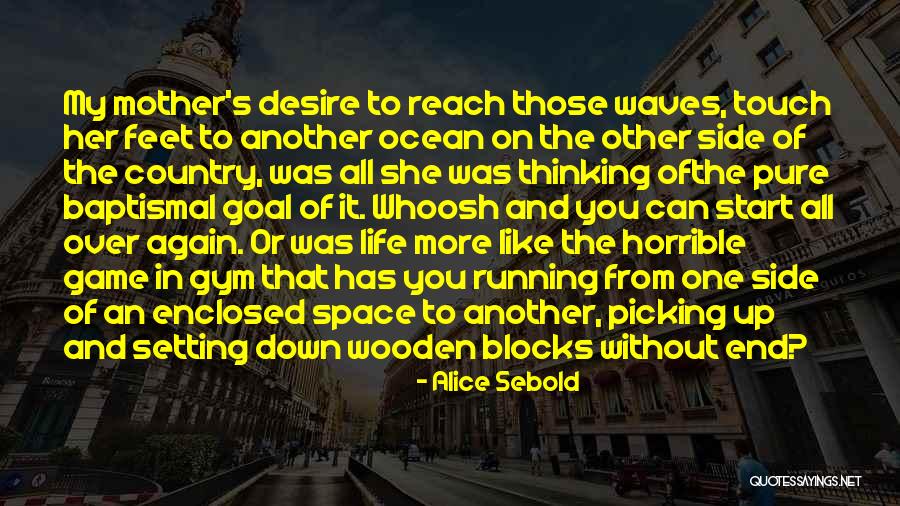 Game Over Life Quotes By Alice Sebold