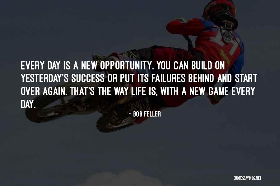 Game Over Life Quotes By Bob Feller Game Over Life Quotes By Bob Feller