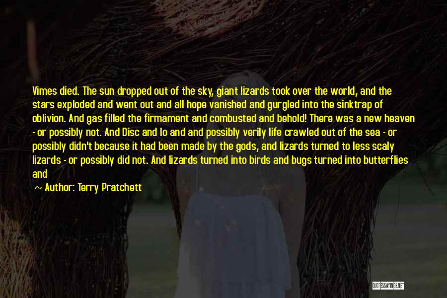 Game Over Life Quotes By Terry Pratchett