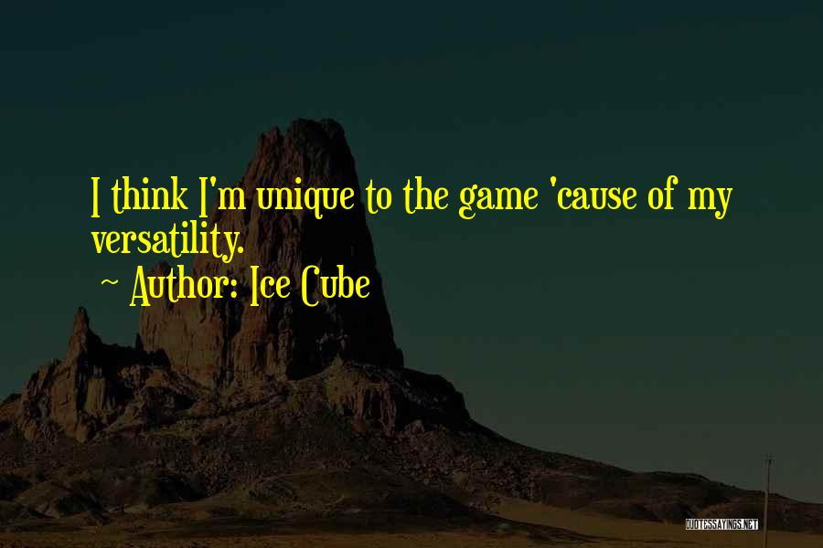 Game Quotes By Ice Cube