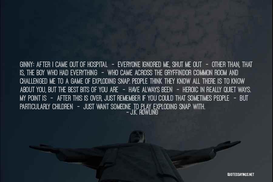 Game Room Quotes By J.K. Rowling Game Room Quotes By J.K. Rowling