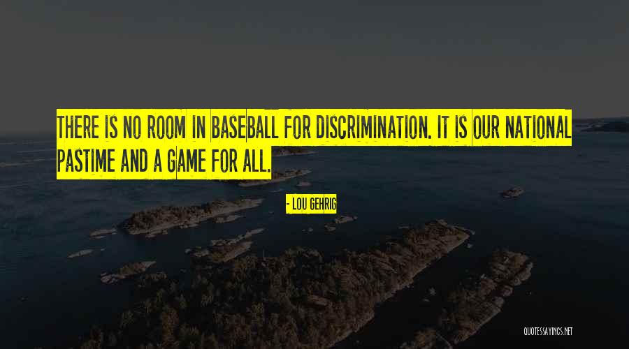 Game Room Quotes By Lou Gehrig Game Room Quotes By Lou Gehrig