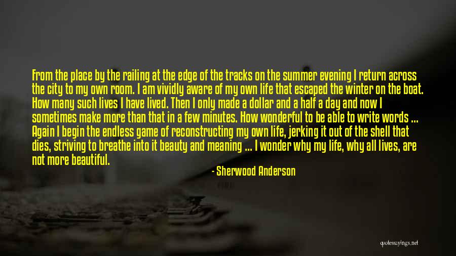 Game Room Quotes By Sherwood Anderson Game Room Quotes By Sherwood Anderson