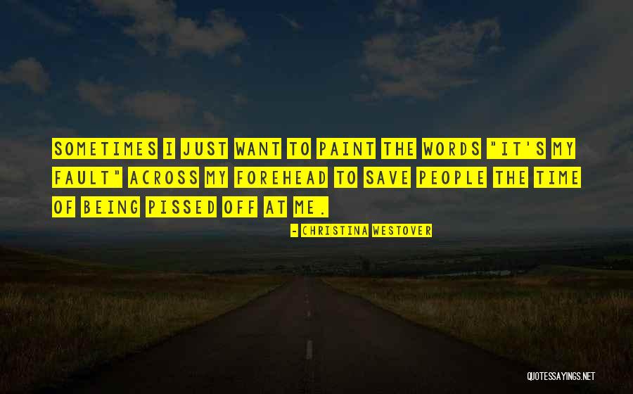 Game Shows Touch Our Lives Quotes By Christina Westover