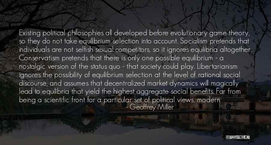 Game Theory Quotes By Geoffrey Miller