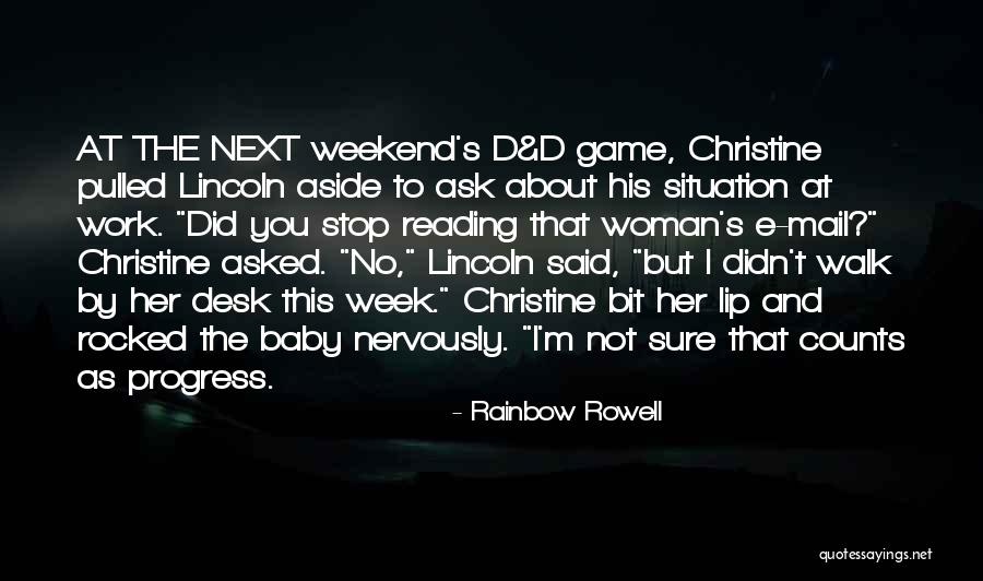 Game Week Quotes By Rainbow Rowell Game Week Quotes By Rainbow Rowell