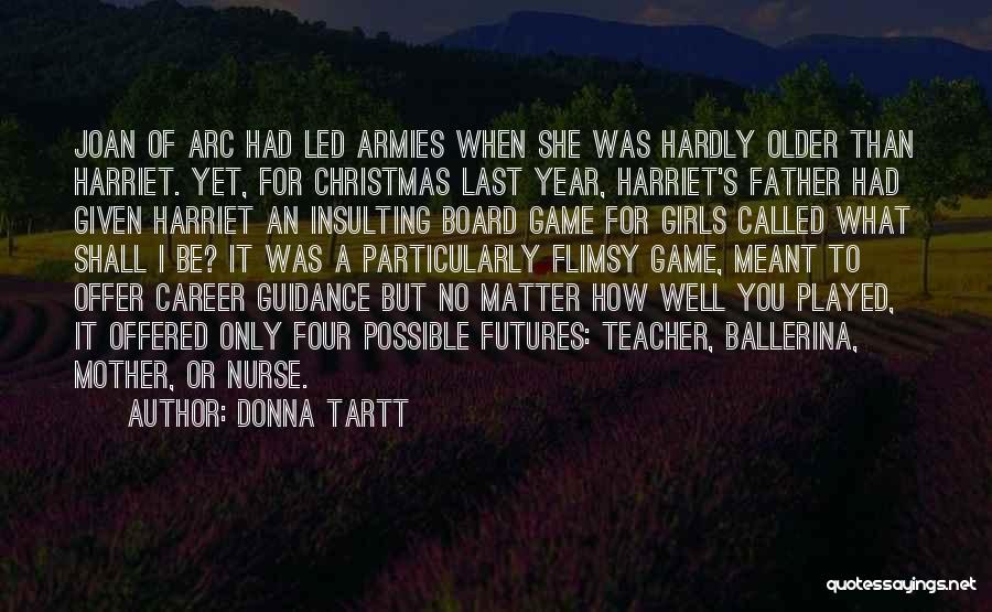 Game Well Played Quotes By Donna Tartt