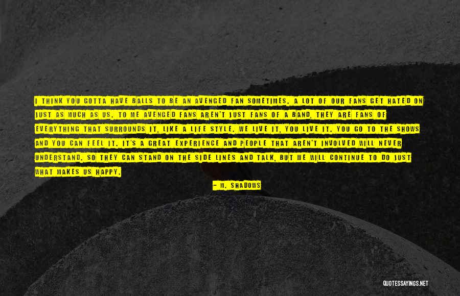 Gamecock Baseball Quotes By M. Shadows Gamecock Baseball Quotes By M. Shadows