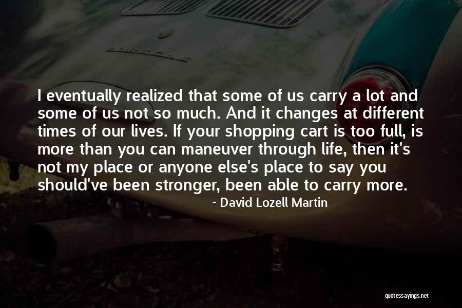 Gameline Quotes By David Lozell Martin Gameline Quotes By David Lozell Martin
