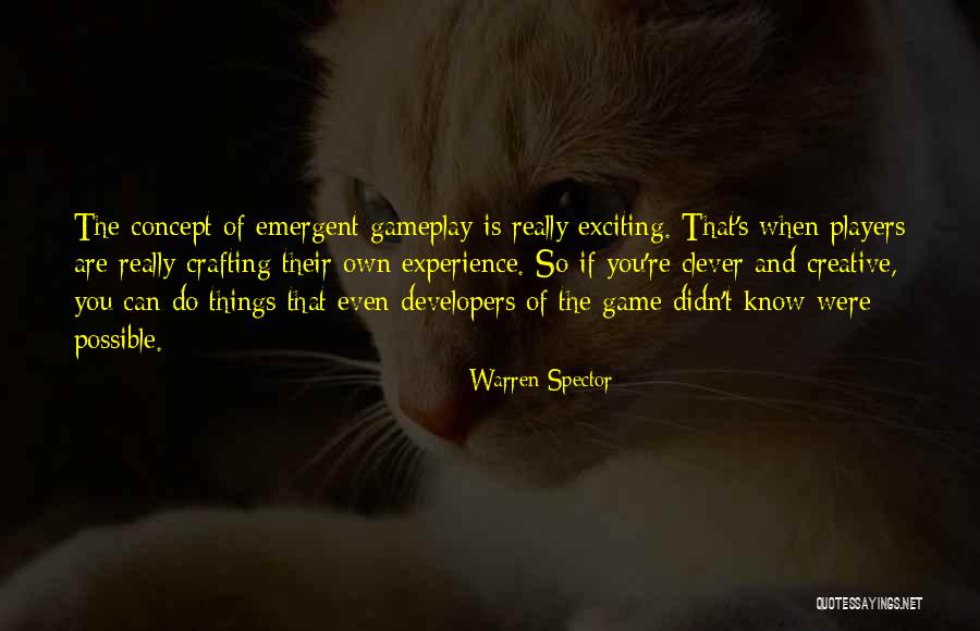 Gameplay Quotes By Warren Spector Gameplay Quotes By Warren Spector
