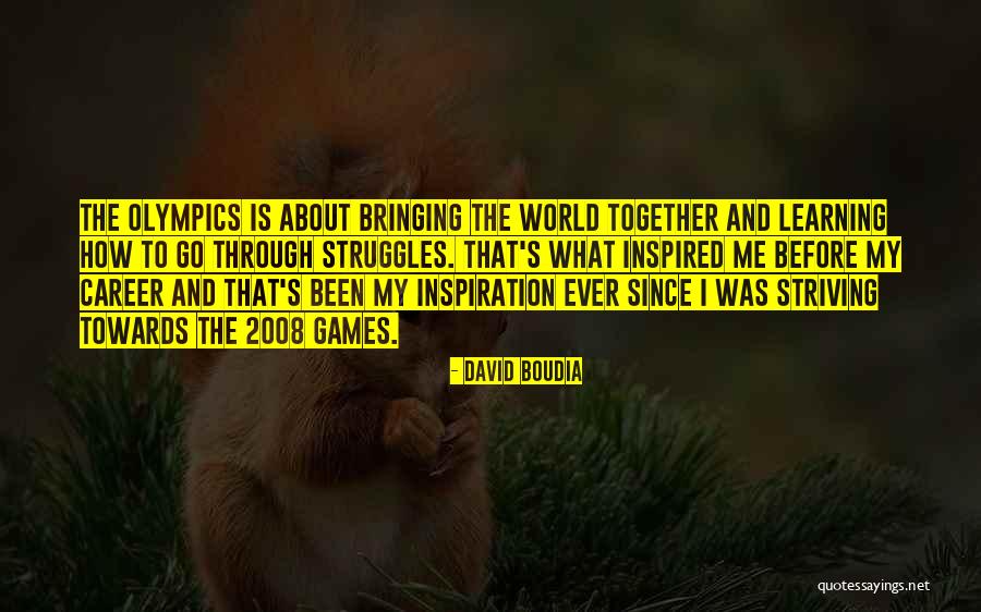 Games And Learning Quotes By David Boudia