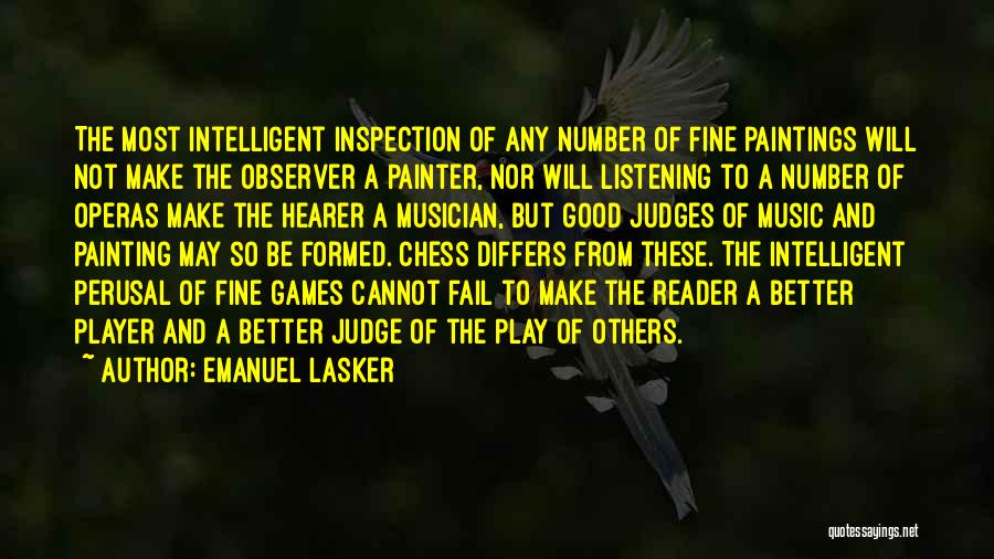 Games And Learning Quotes By Emanuel Lasker