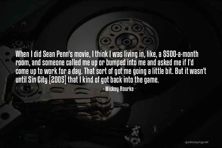 Games Room Quotes By Mickey Rourke Games Room Quotes By Mickey Rourke