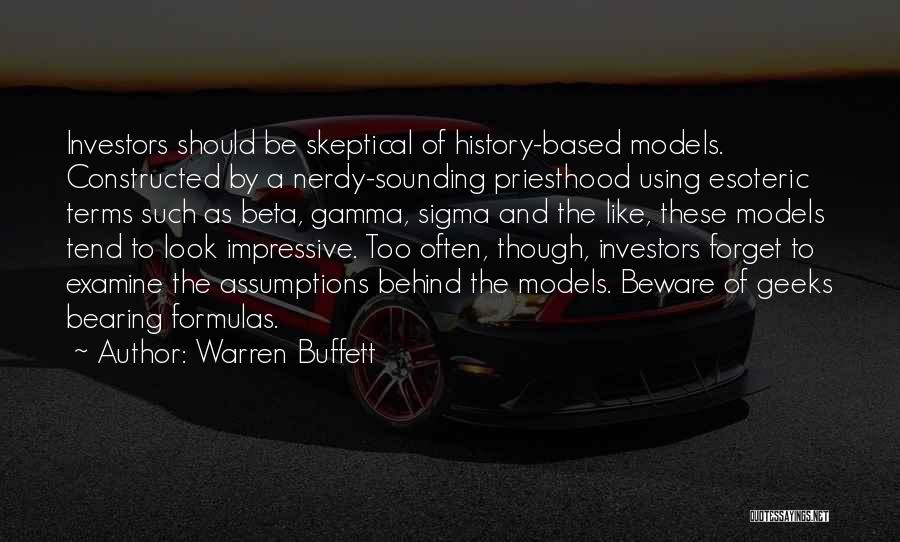 Gamma Sigma Sigma Quotes By Warren Buffett