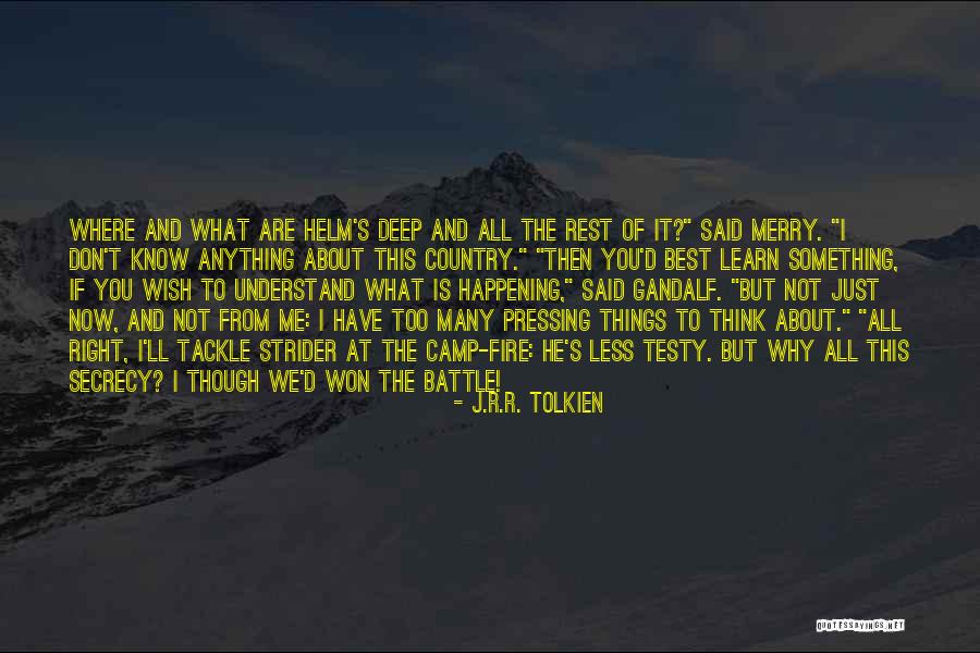 Gandalf's Quotes By J.R.R. Tolkien Gandalf's Quotes By J.R.R. Tolkien
