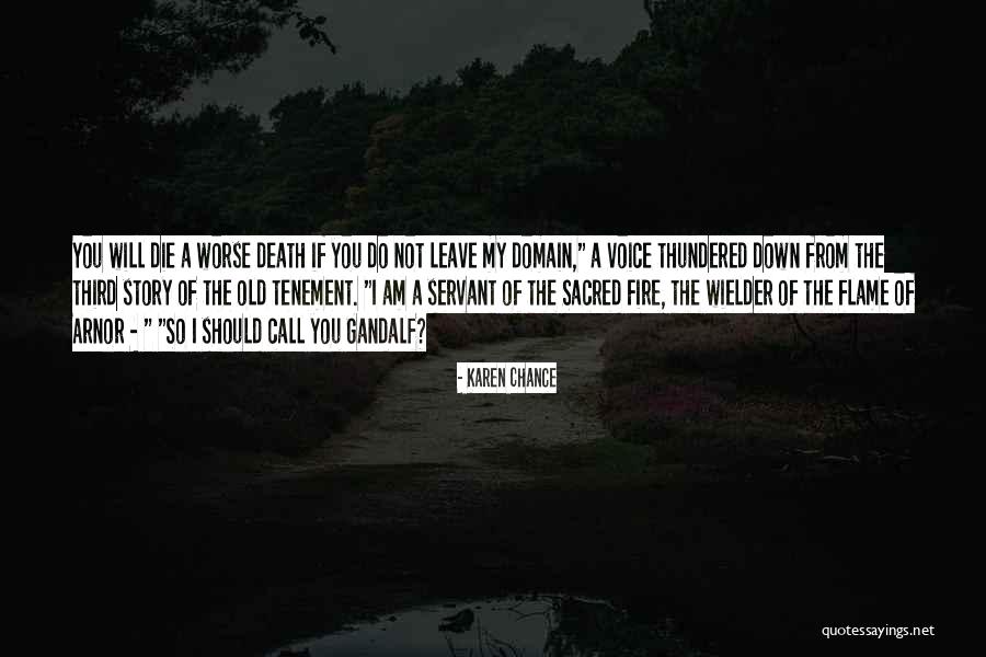 Gandalf's Quotes By Karen Chance Gandalf's Quotes By Karen Chance