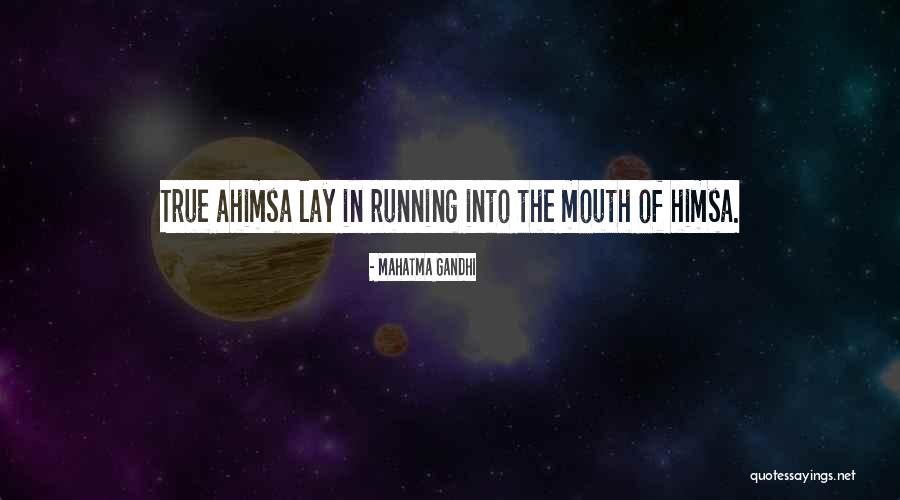 Gandhi Ahimsa Quotes By Mahatma Gandhi