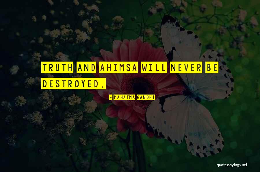 Gandhi Ahimsa Quotes By Mahatma Gandhi