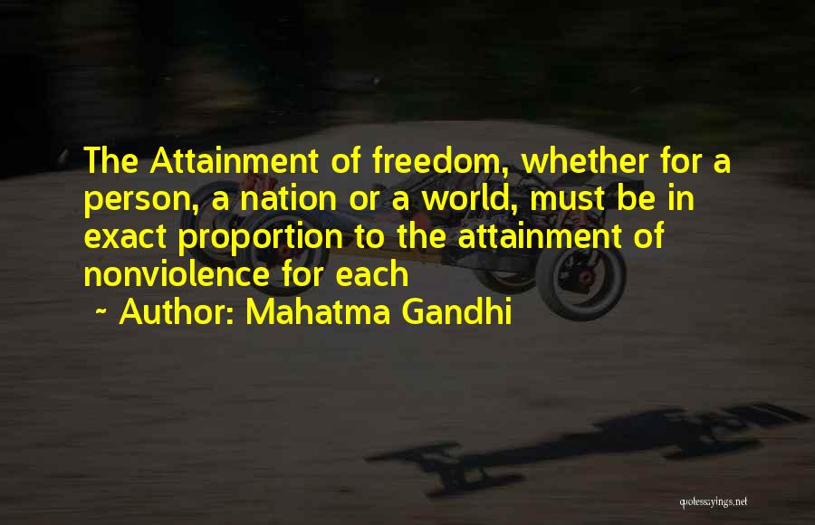 Gandhi Exact Quotes By Mahatma Gandhi