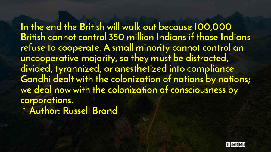Gandhi History Quotes By Russell Brand