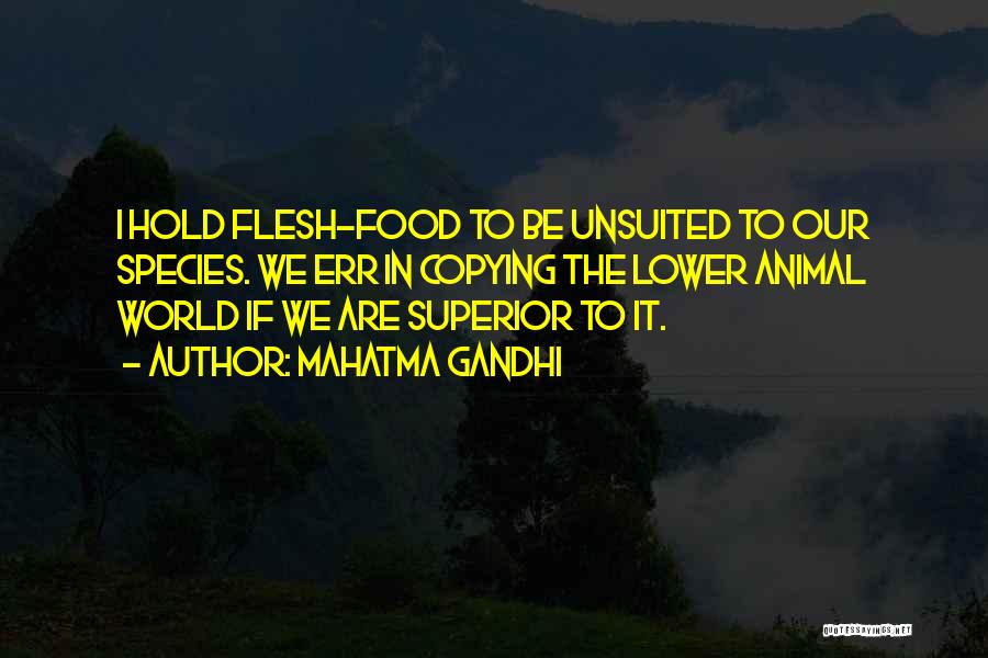 Gandhi On Vegetarianism Quotes By Mahatma Gandhi