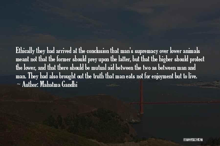 Gandhi On Vegetarianism Quotes By Mahatma Gandhi