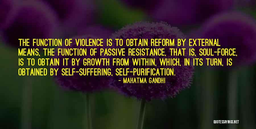 Gandhi Passive Resistance Quotes By Mahatma Gandhi