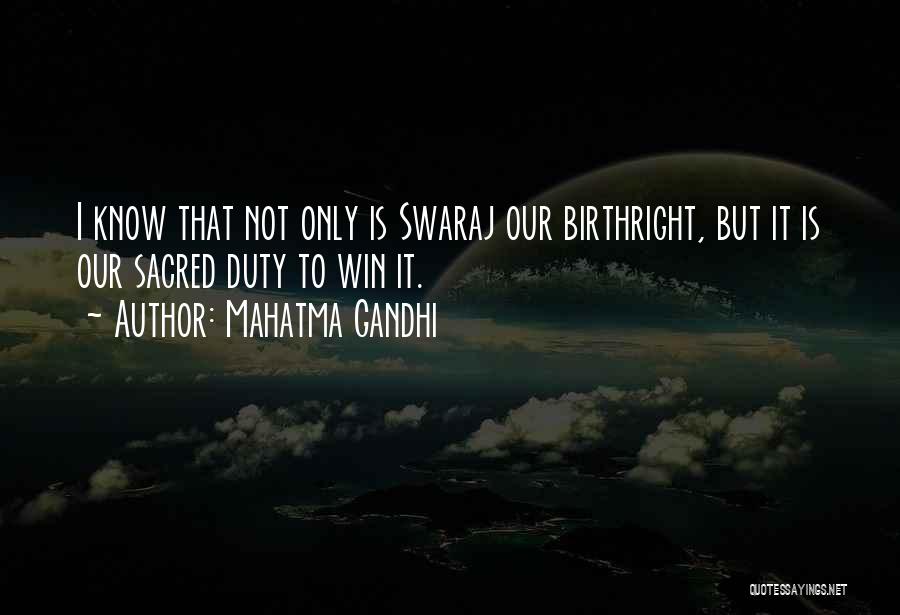 Gandhi Swaraj Quotes By Mahatma Gandhi