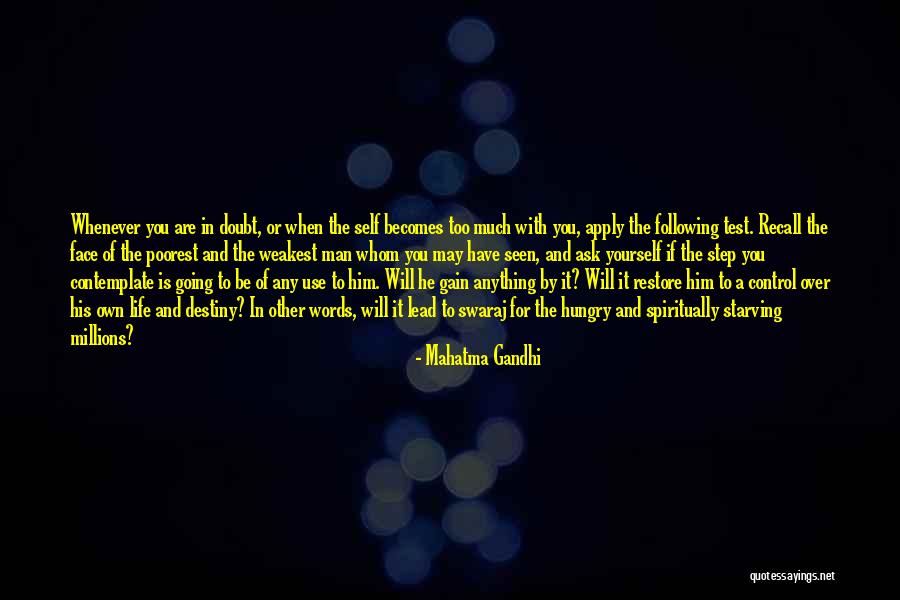 Gandhi Swaraj Quotes By Mahatma Gandhi