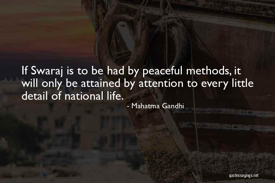 Gandhi Swaraj Quotes By Mahatma Gandhi