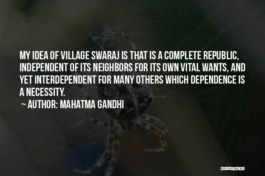 Gandhi Swaraj Quotes By Mahatma Gandhi