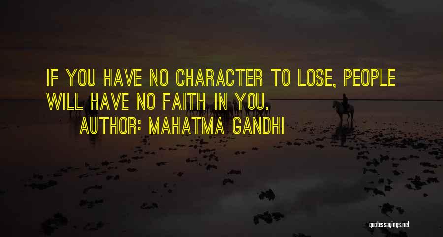 Gandhi's Leadership Quotes By Mahatma Gandhi