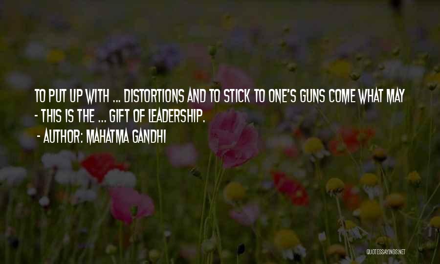 Gandhi's Leadership Quotes By Mahatma Gandhi