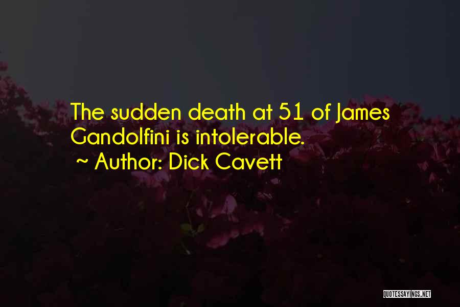 Gandolfini Quotes By Dick Cavett