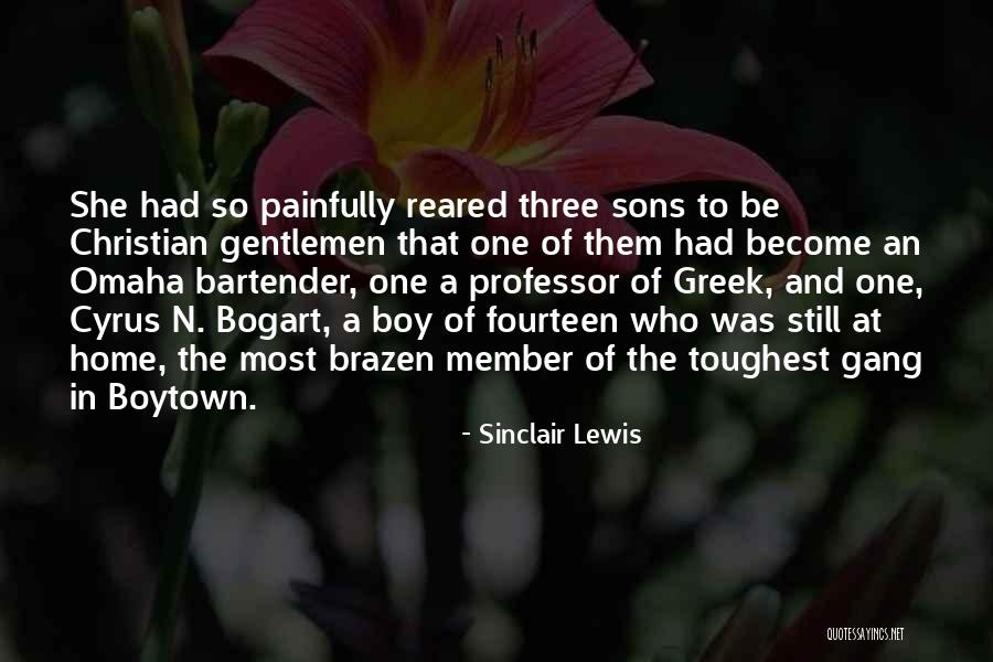 Gang Member Quotes By Sinclair Lewis