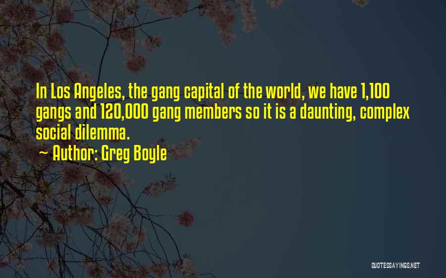 Gang Members Quotes By Greg Boyle